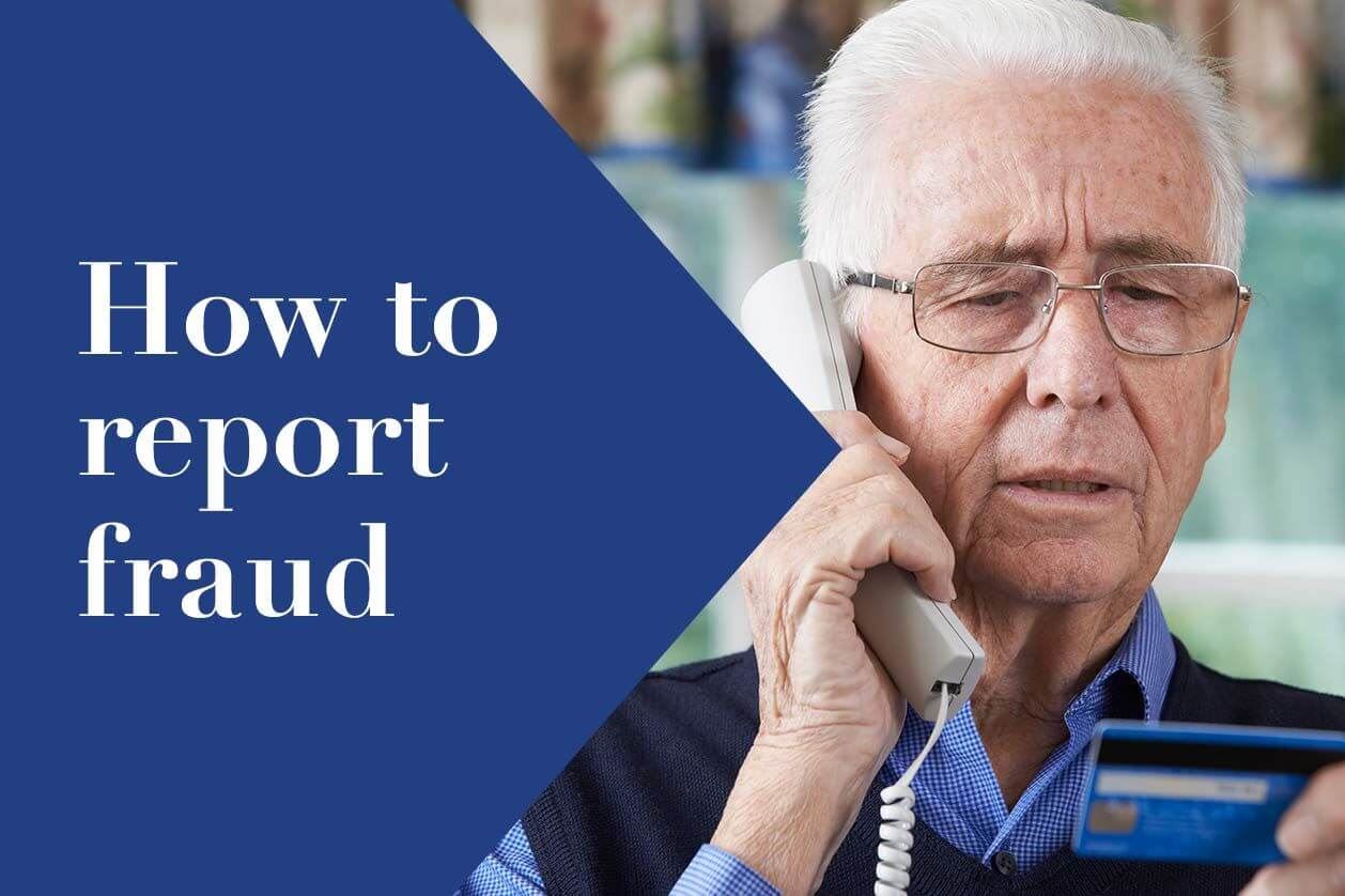 How to report fraud